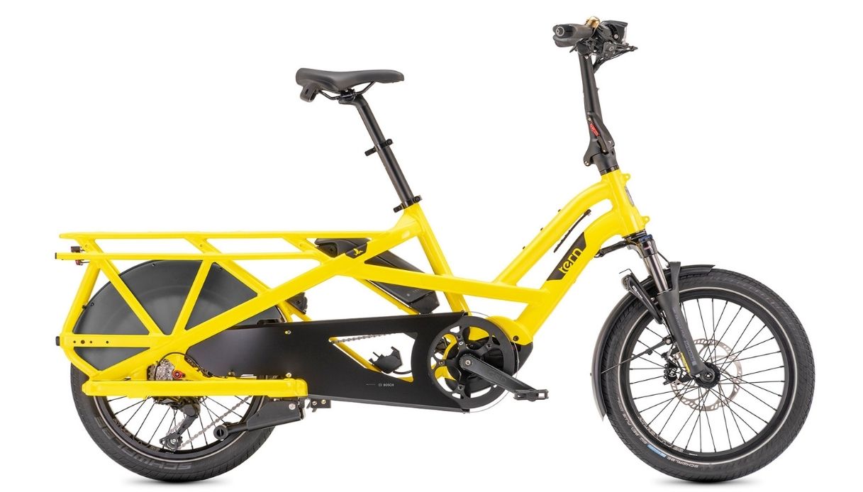 L' e-bike pieghevole ideale per trasportare bimbi e spesa