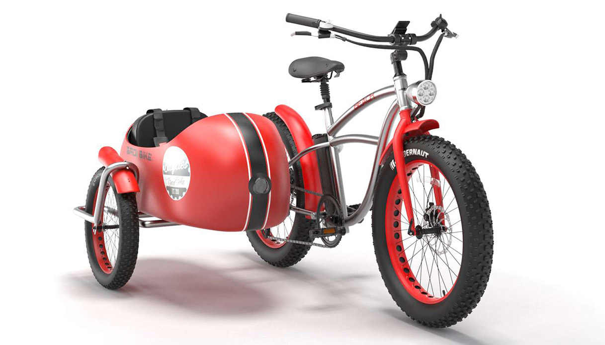 Eicma 2021, Bad-Bike svela la e-bike sidecar