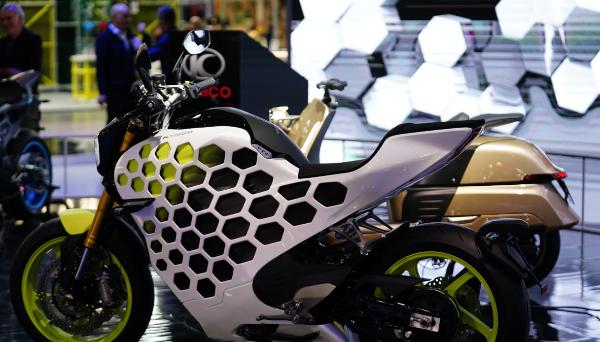 Kymco svela a Eicma 2022 le nuove moto elettriche con il cambio
