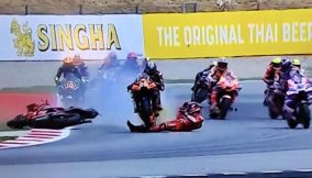 MotoGP: grave incidente per Pecco Bagnaia MotoGP