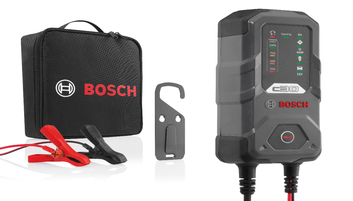 Bosch C-line: innovazione nei caricatori delle auto