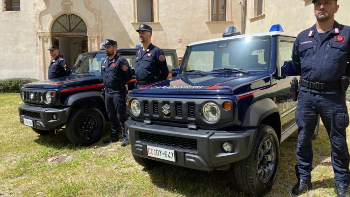 Quattro nuove Suzuki Jimny PRO consegnate ai Carabinieri Forestali